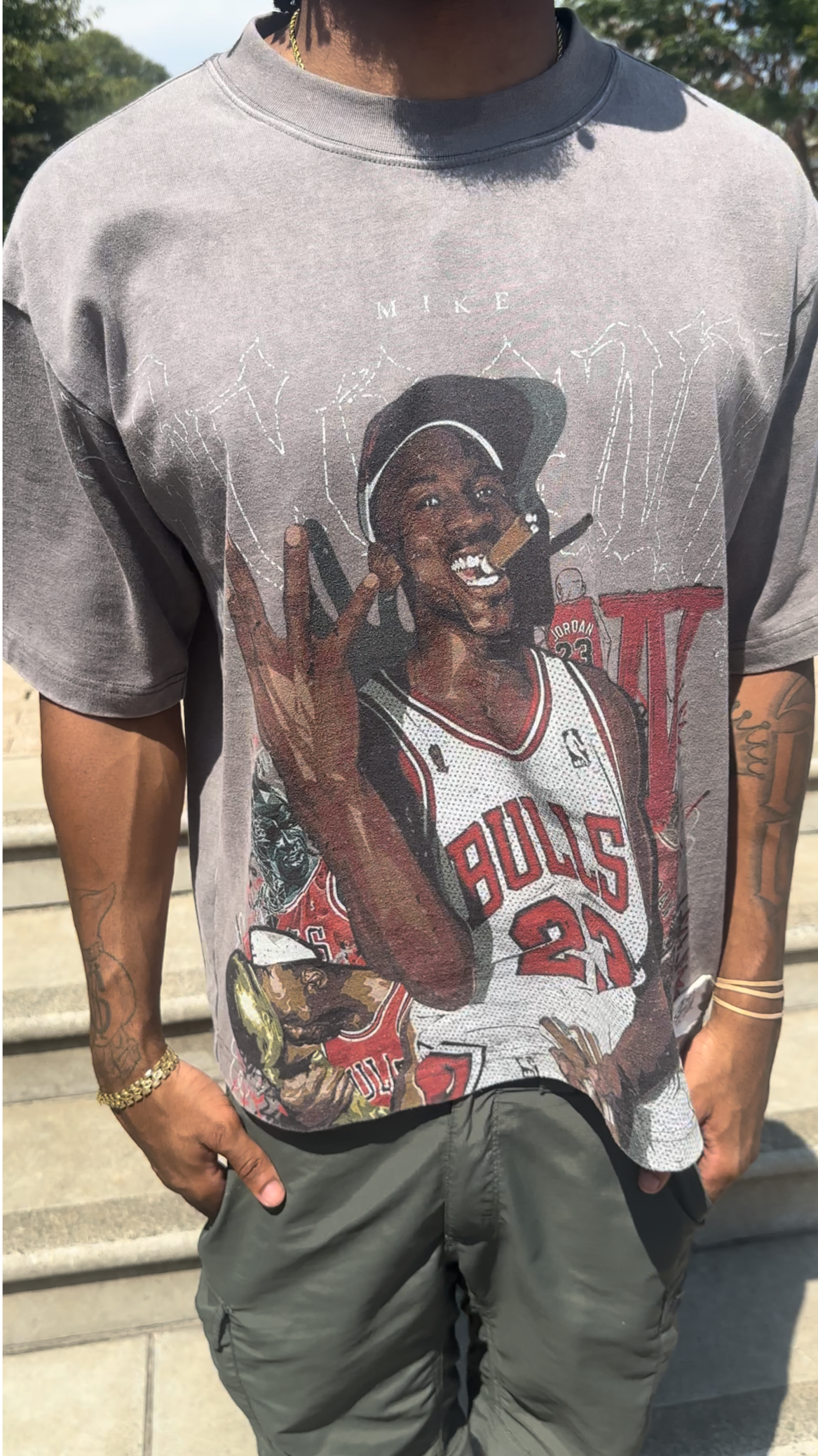 'RECOGNIZE THE GOAT' TEE